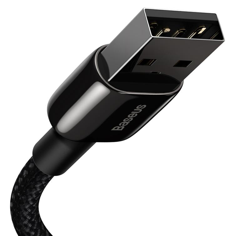 Baseus-kaapeli Volframi USB - Lightning 2,0m 2,4A musta