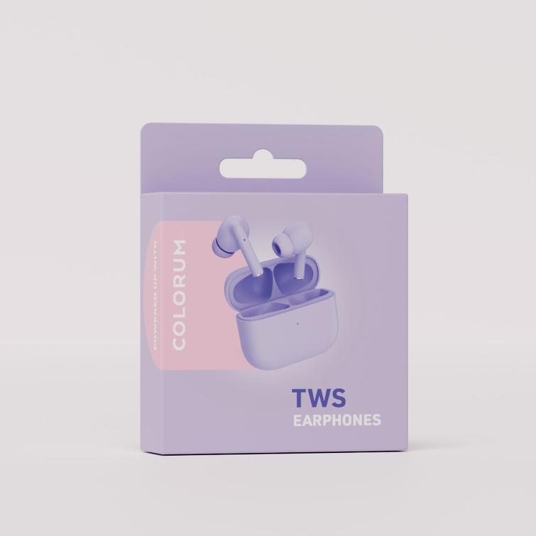 COLORUM TWS Bluetooth-kuulokkeet CTWS-09 xLavenda