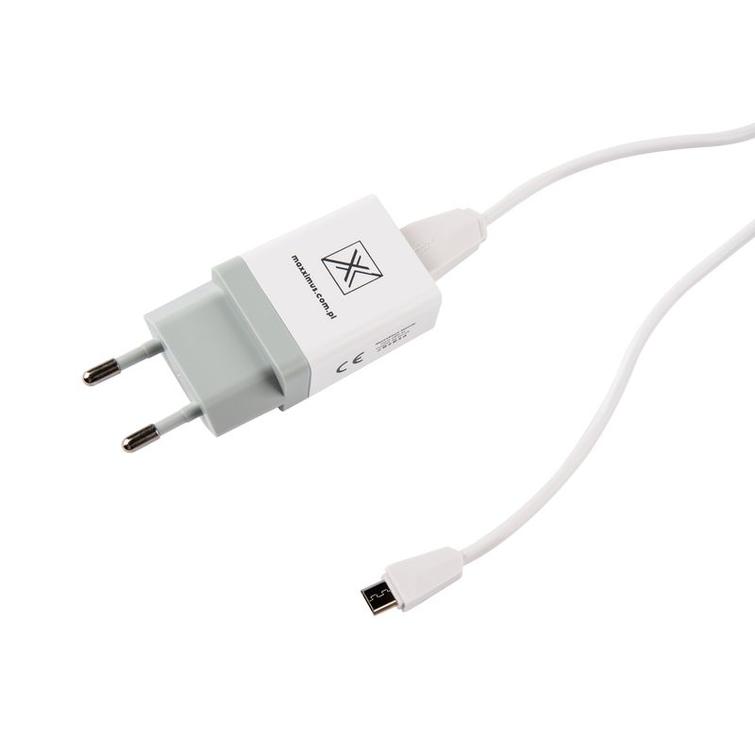 WALL CHARGER MAXXIMUS HANDY 1A + MICRO USB