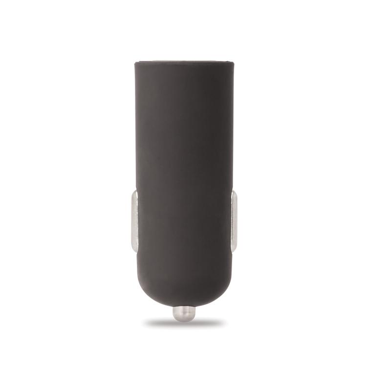 Forever M02 car charger 1x USB 2A black + USB-C cable