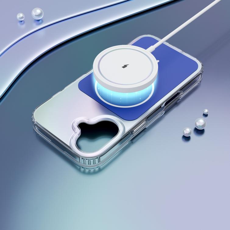 Etteri Hidden Pearl case for iPhone 17 6,3" dark blue
