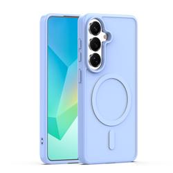 Mag Matt case for Samsung Galaxy S26 light blue big hole