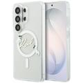 Karl Lagerfeld case IML KC Script MagSafe for Samsung Galaxy S26 Ultra transparent