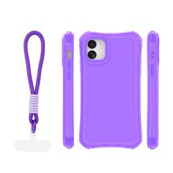 Safepop case with strap for iPhone 11 purple
