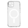 Iskunkestävä 1,5 mm:n magneettikotelo iPhone 14 6,1":lle, läpinäkyvä kamerasuoja