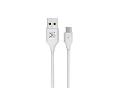MX SET CABLE 2.4A/TYPE-C/1M WHITE