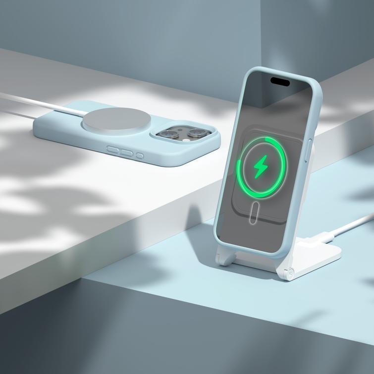 Etteri Silicone Mag kotelo iPhone 14 6,1" vaaleansiniselle