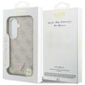 Guess case 4G Triangle Logo MagSafe for Samsung Galaxy S26 pink