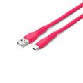 COLORUM-kaapeli USB-A - USB-C 1,8m 3A CK60-AC-02 x Magenta