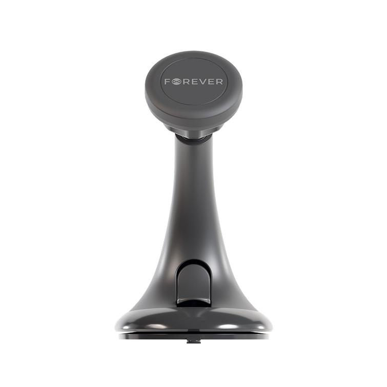 Forever MH-100 magneettinen autonpidike tuulilasiin, musta