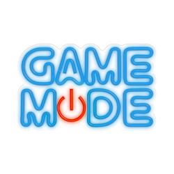 Forever Light Neon PLEXI LED GAME MODE blue red FPNE38