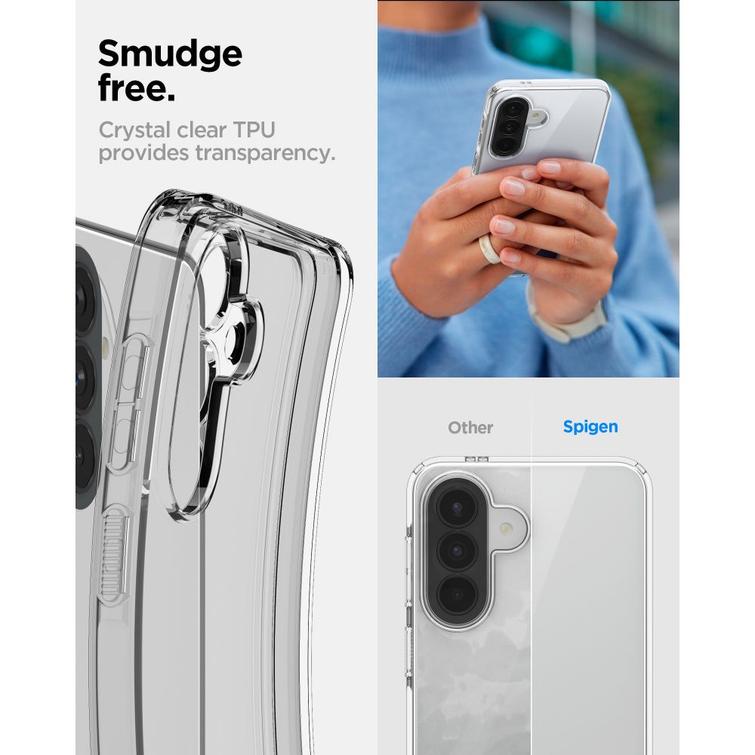 Spigen Liquid Crystal case for Samsung Galaxy A57 5G crystal clear
