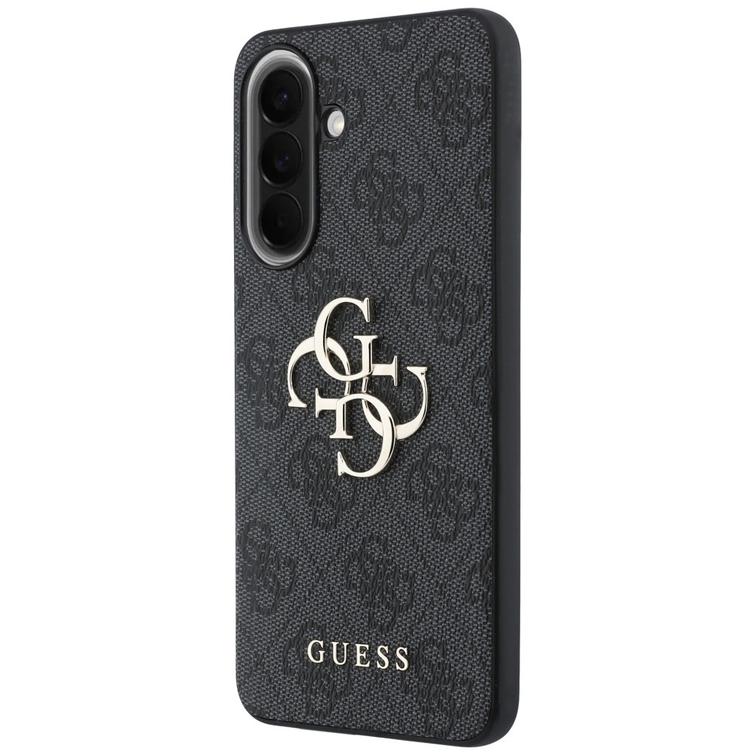 Guess HC PU 4G Big Metal Logo case for Samsung Galaxy A57 black
