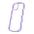 Wave case for iPhone X / XS purple