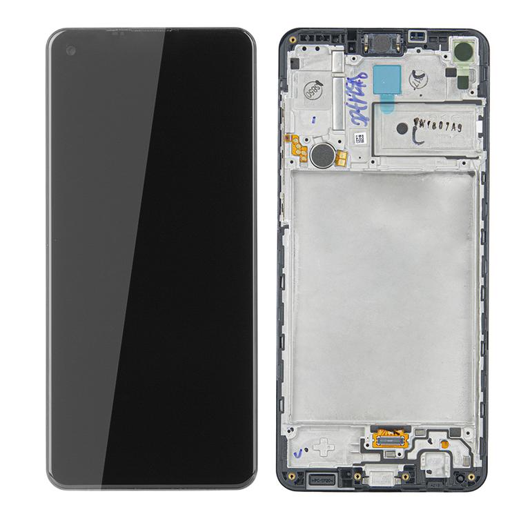 LCD + Touch Panel Samsung A21S A217 GH82-22988A GH82-23089A GH82-24641A black frame original