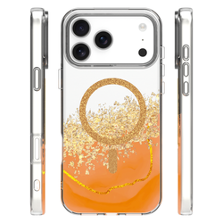 Epoxy Mag case for iPhone 17 Pro 6,3'' orange