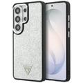 Guess case Fixed Glitter Triangle MagSafe for Samsung Galaxy S26 Ultra silver