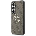 Guess case 4G Big Metal Logo for Samsung Galaxy S26 Plus brown