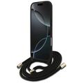 Guess 4G Big Logo Cord Stap -olkalaukku iPhone Airille, ruskea
