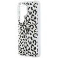 Guess case IML Leopard Print Triangle MagSafe for Samsung Galaxy S26 Ultra black