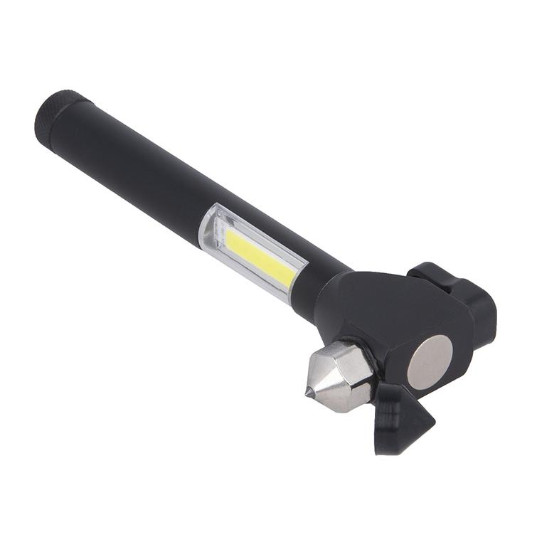 Forever Light LED-taskulamppu H&Auml;T&Auml;k&auml;ytt&ouml;&ouml;n vasaralla ja magneetilla 2xAAA COB FLF-03