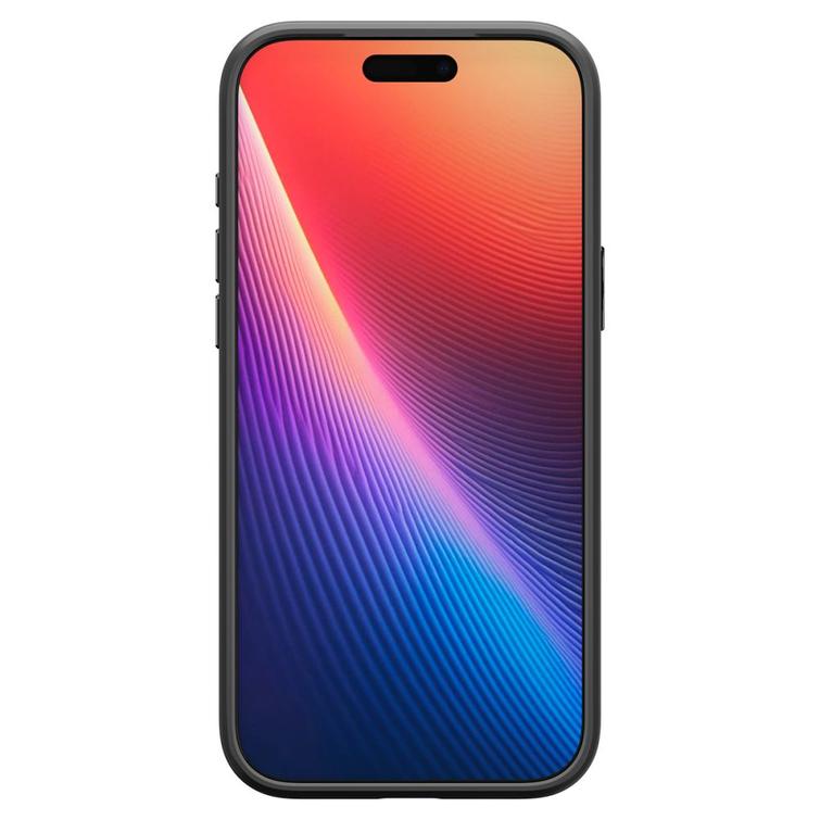 Spigen Enzo Aramid ”T” Mag Magsafe -kotelo iPhone 17 Pro Maxille, musta