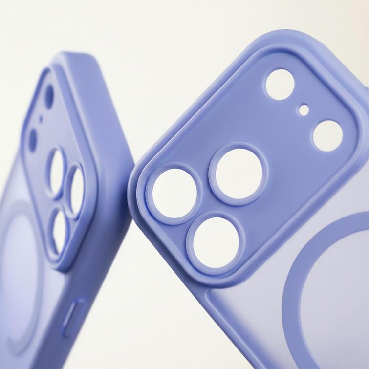 Mag Matt case for Samsung Galaxy A57 light blue big hole
