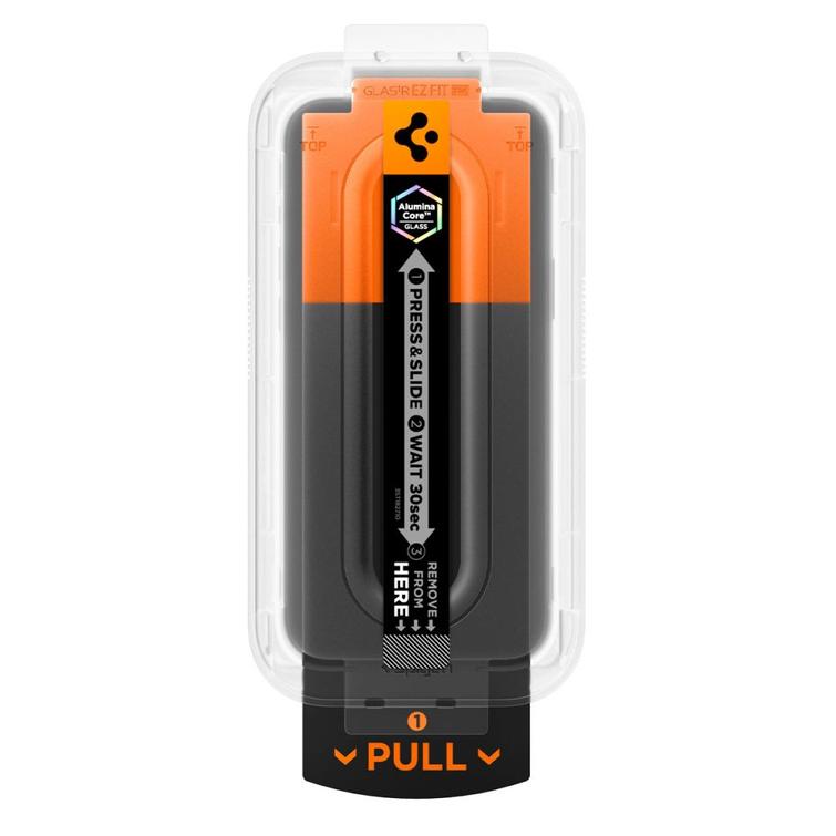 Spigen karkaistu lasi Glas.Tr ”Ez Fit Pro” iPhone 16 Pro Max / 17 Pro Max kirkas