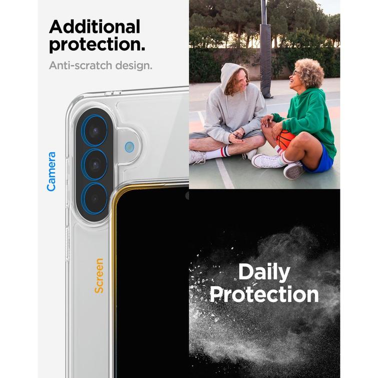 Spigen Ultra Hybrid case for Samsung Galaxy A57 5G crystal clear