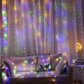 LED CURTAIN (300 LED LAMPS) 3Mx3M MULTICOLOR