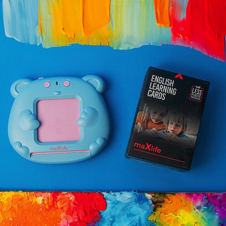 Maxlife englannin oppimislaite MXLD-100 sininen