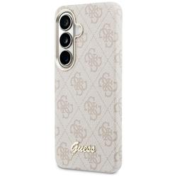 Guess case 4G Script MagSafe for Samsung Galaxy S26 pink