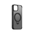 Etteri Matt Mag Ring suojakuori iPhone 15:lle 6,1" musta