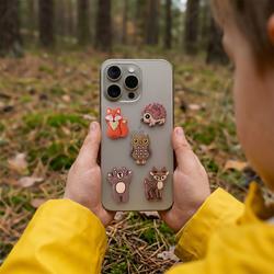 3D-tarra Metsä, 5 kpl pakkaus