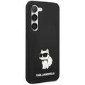 Karl Lagerfeld case for Samsung Galaxy S24 KLHCS24SSNCHBCK black HC SILICONE NFT CHOUPETTE