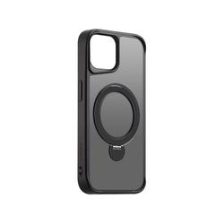 Etteri Matt Mag Ring suojakuori iPhone 15:lle 6,1" musta