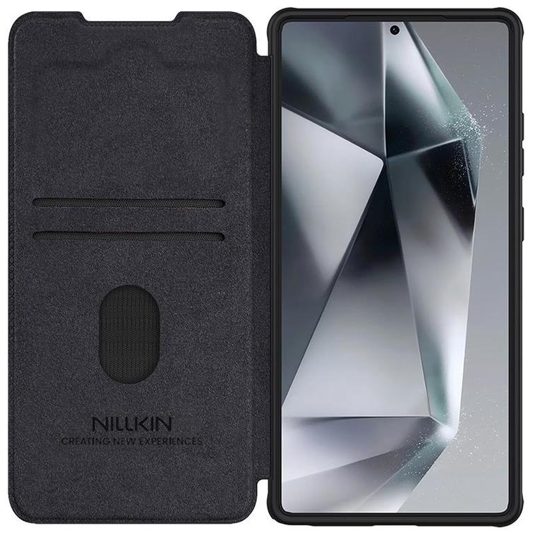 NILLKIN QIN PRO LEATHER CASE SAMSUNG S25 ULTRA  BLACK