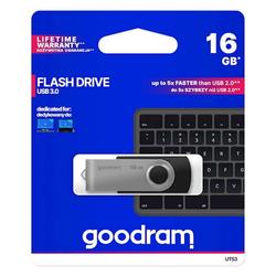 Goodram 16GB USB 3.0 Twister -muistitikku, musta
