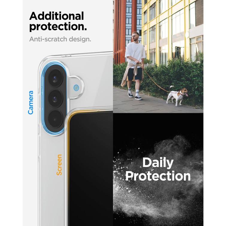 Spigen Liquid Crystal case for Samsung Galaxy A57 5G crystal clear