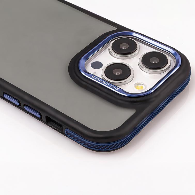 Kristallimusta suojakuori Xiaomi Redmi Note 14 5G:lle (maailmanlaajuinen) sininen