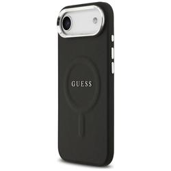 Guess Classic Logo MagSafe -suojakuori iPhone Airille, musta