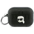 Karl Lagerfeld Monogram Karl Head for AirPods Pro 3 black