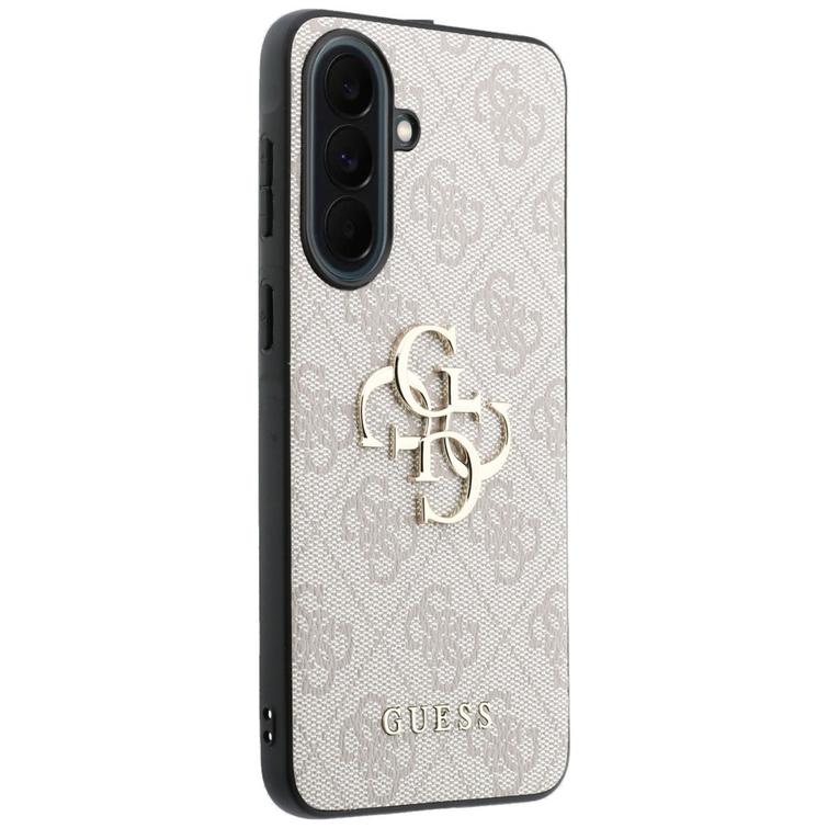 Guess HC PU 4G Big Logo case for Samsung Galaxy A37 pink
