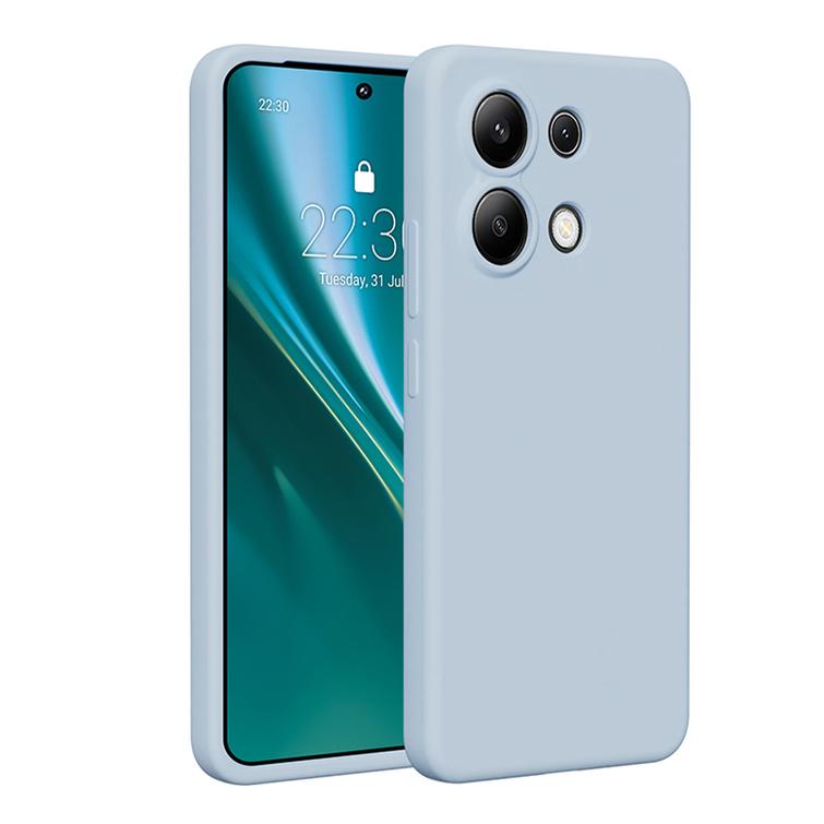 Etteri Silikonikuori Xiaomi Redmi Note 13 4G:lle vaaleansininen
