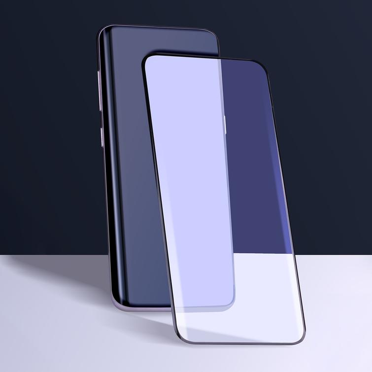 Karkaistu lasi 5D Xiaomi Mi Note 10 Lite mustalla kehyksellä