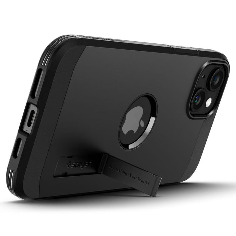 Spigen Tough Armor Mag Magsafe -suojakuori iPhone 15 6,1":lle, musta