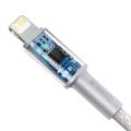 Baseus-kaapeli High Density PD USB-C - Lightning 2,0 m valkoinen 20W