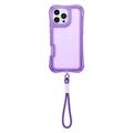 Safepop case with strap for iPhone 17 Pro 6,3" purple