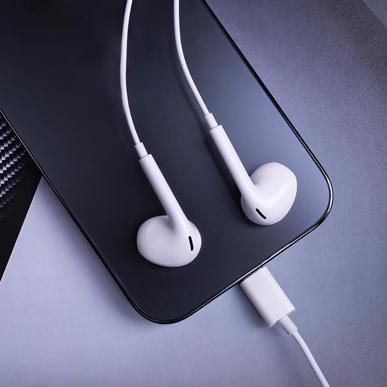 Maxlife langalliset kuulokkeet MXEP-04 USB-C valkoinen