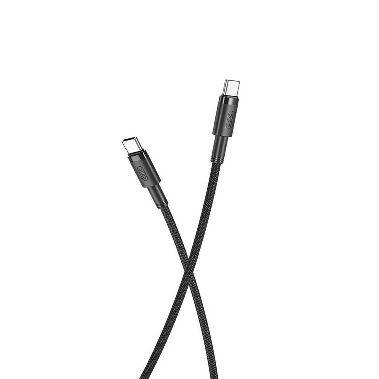 XO-kaapeli NB-Q199 PD USB-C - USB-C 1,5m 100W musta